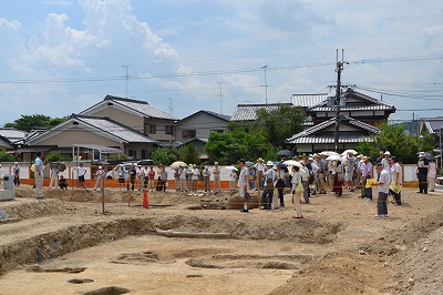 平成25年7月13日　現地説明会の様子の画像