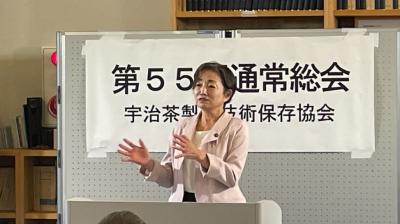 市長挨拶の様子