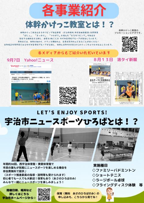 チラシ裏