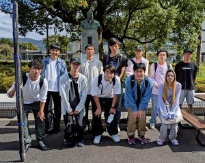 京都文教大学法学ゼミ「塩盛ゼミ」の集合写真