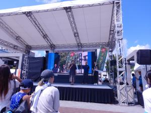 京都ハンナリーズ夏祭りイベントの写真