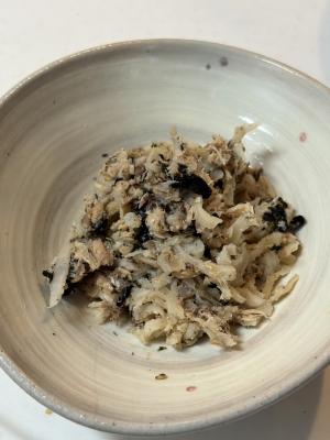 切干し大根とさばの和えもの画像