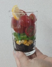 夏野菜のチョップドサラダの画像