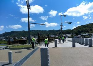 宇治橋に到着