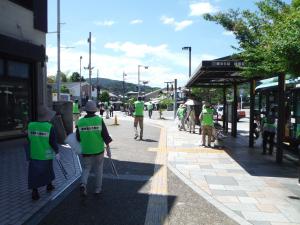 京阪宇治駅前