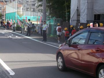 9月26日　子供の交通事故防止推進啓発の画像