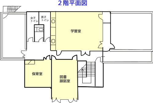 木幡2階平面図