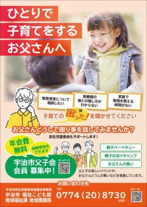 ひとりで子育てをするお父さんへ