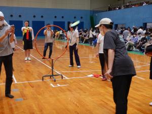 ドッヂビー投げ